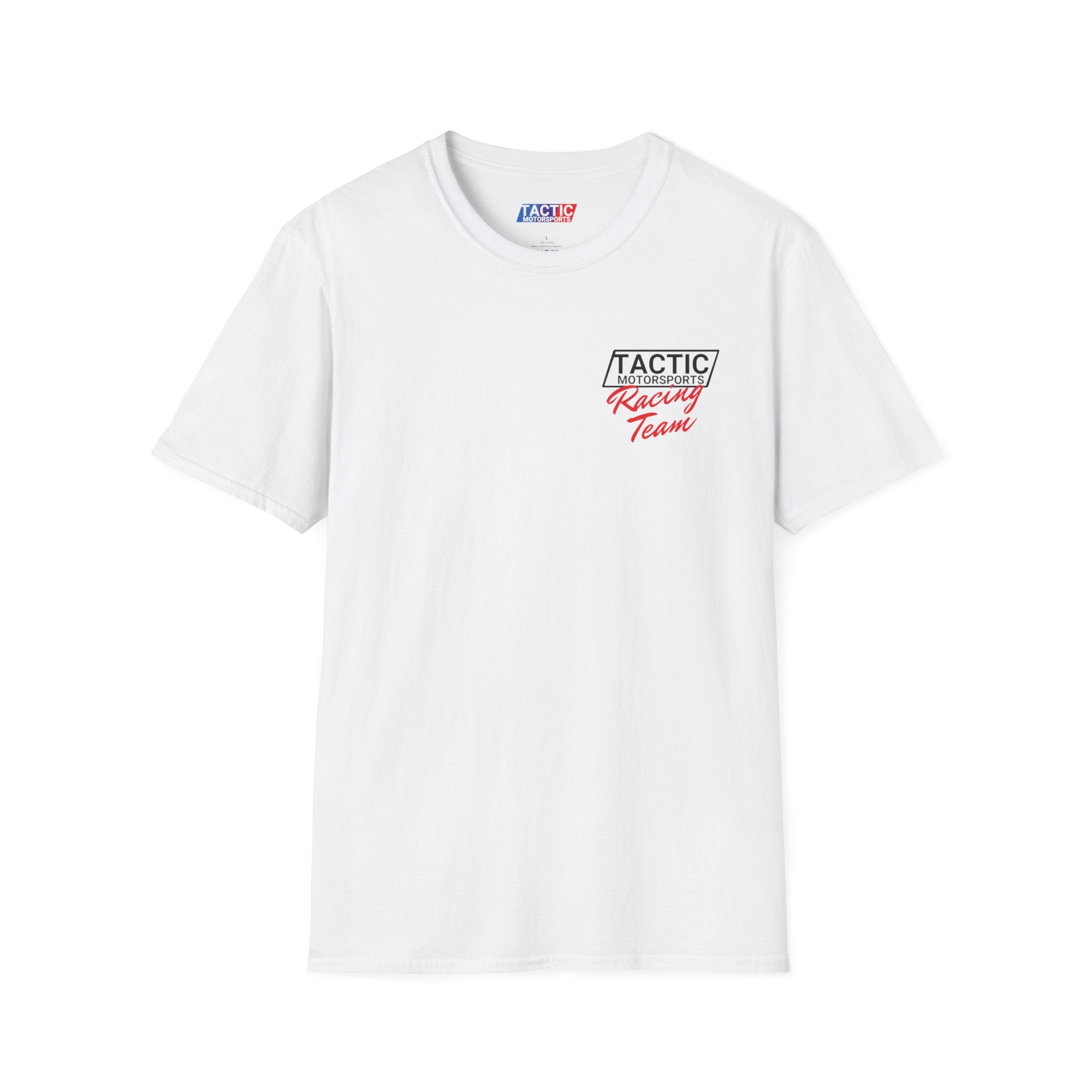 Tactic Motorsports Racing Team White Softstyle T-Shirt