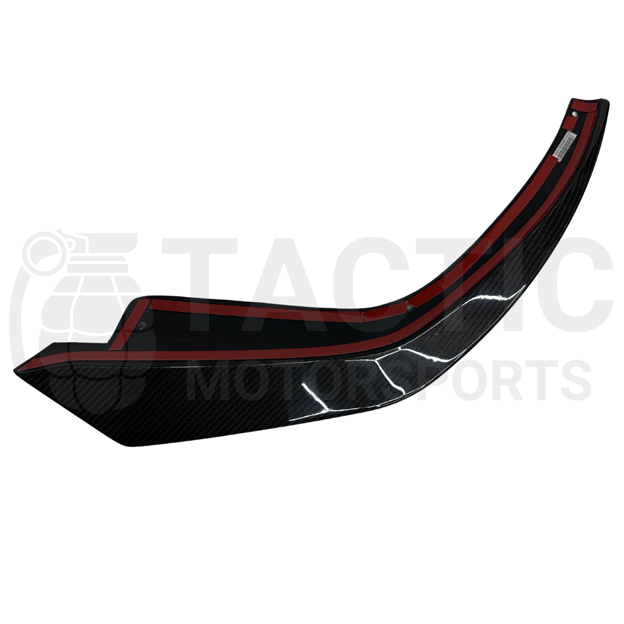 Faldón delantero de fibra de carbono real M340i 330i de 3 piezas
