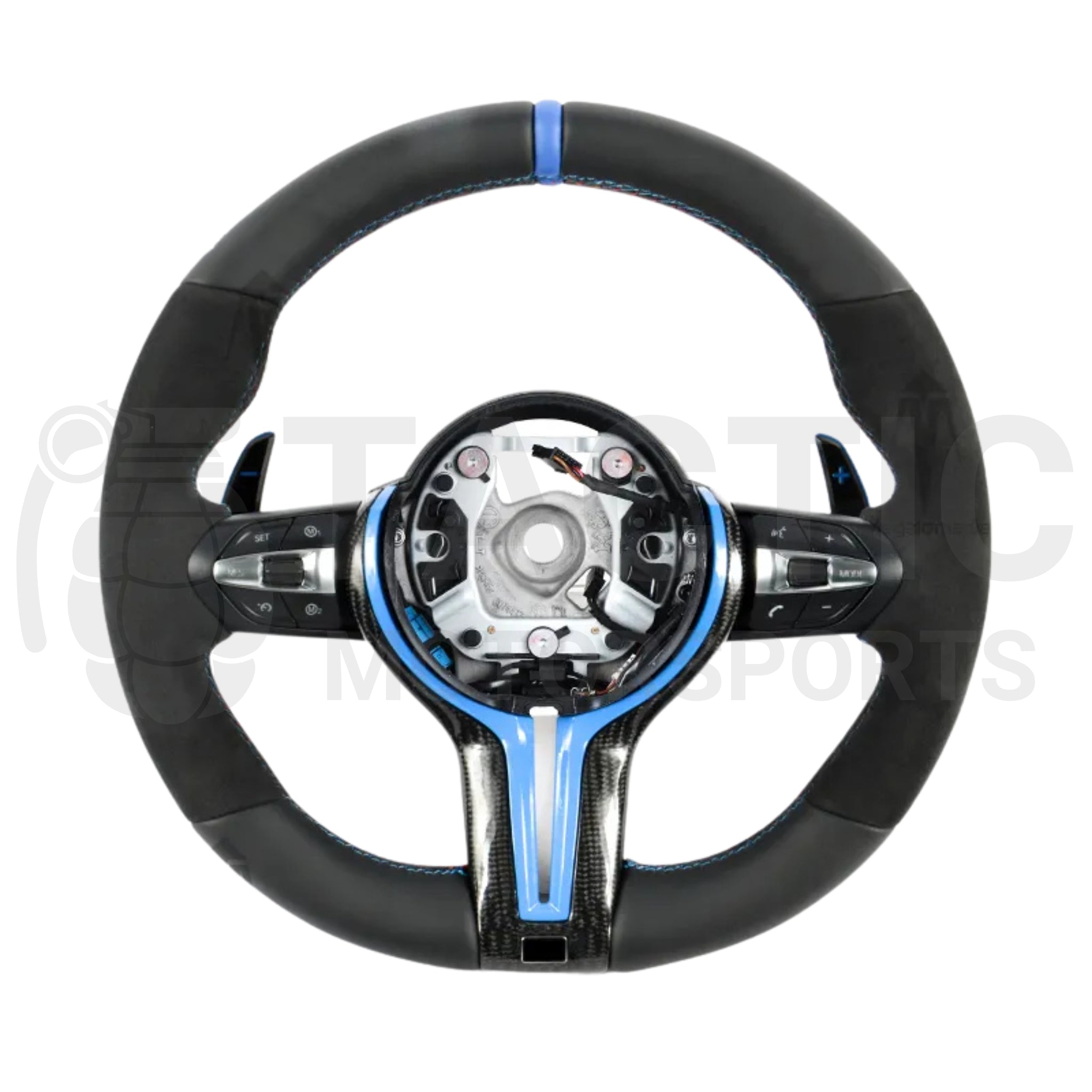 M Performance Custom Alcantara Leather Steering Wheel (Full Replacement) - F Series