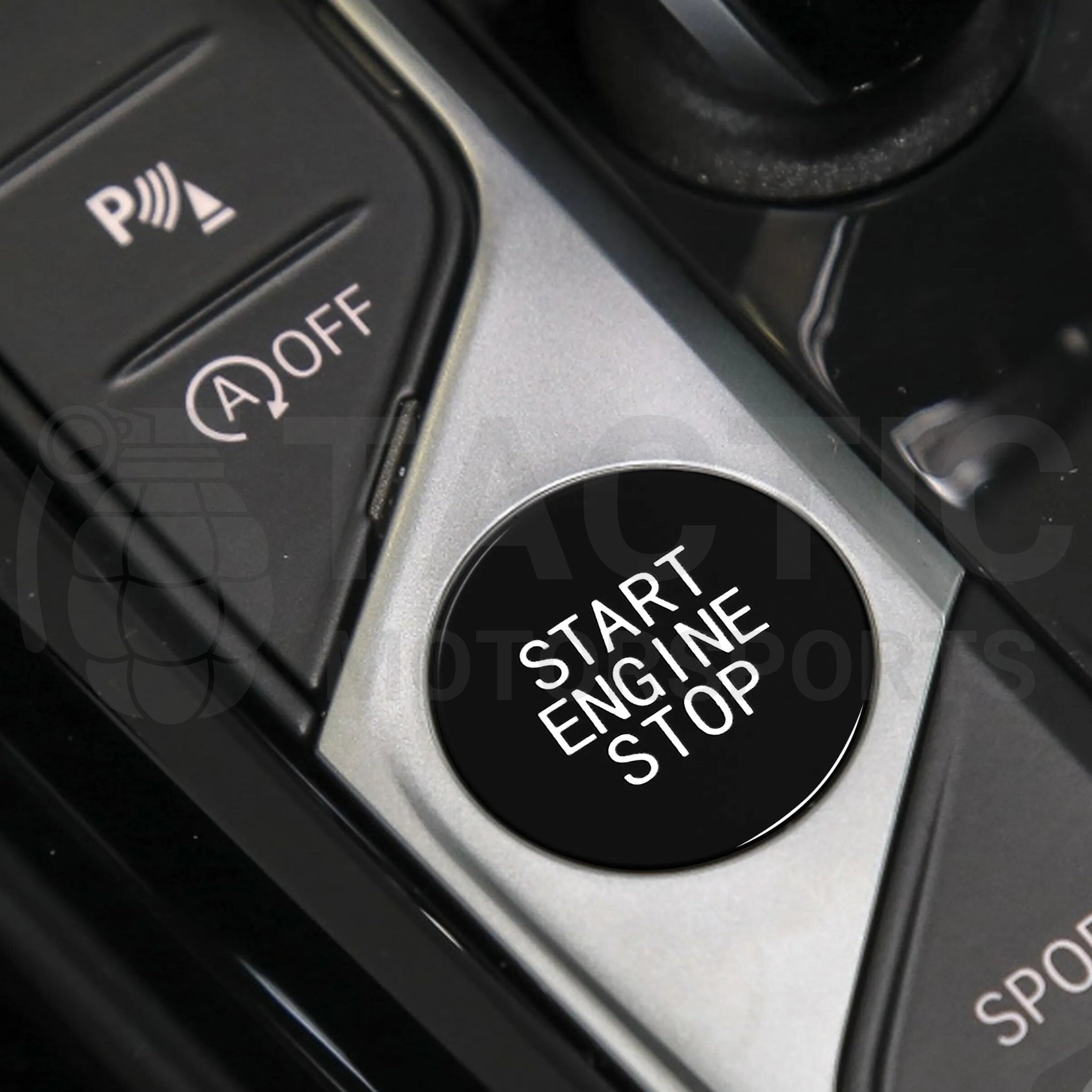 Botón de arranque y parada del motor de color - Serie G