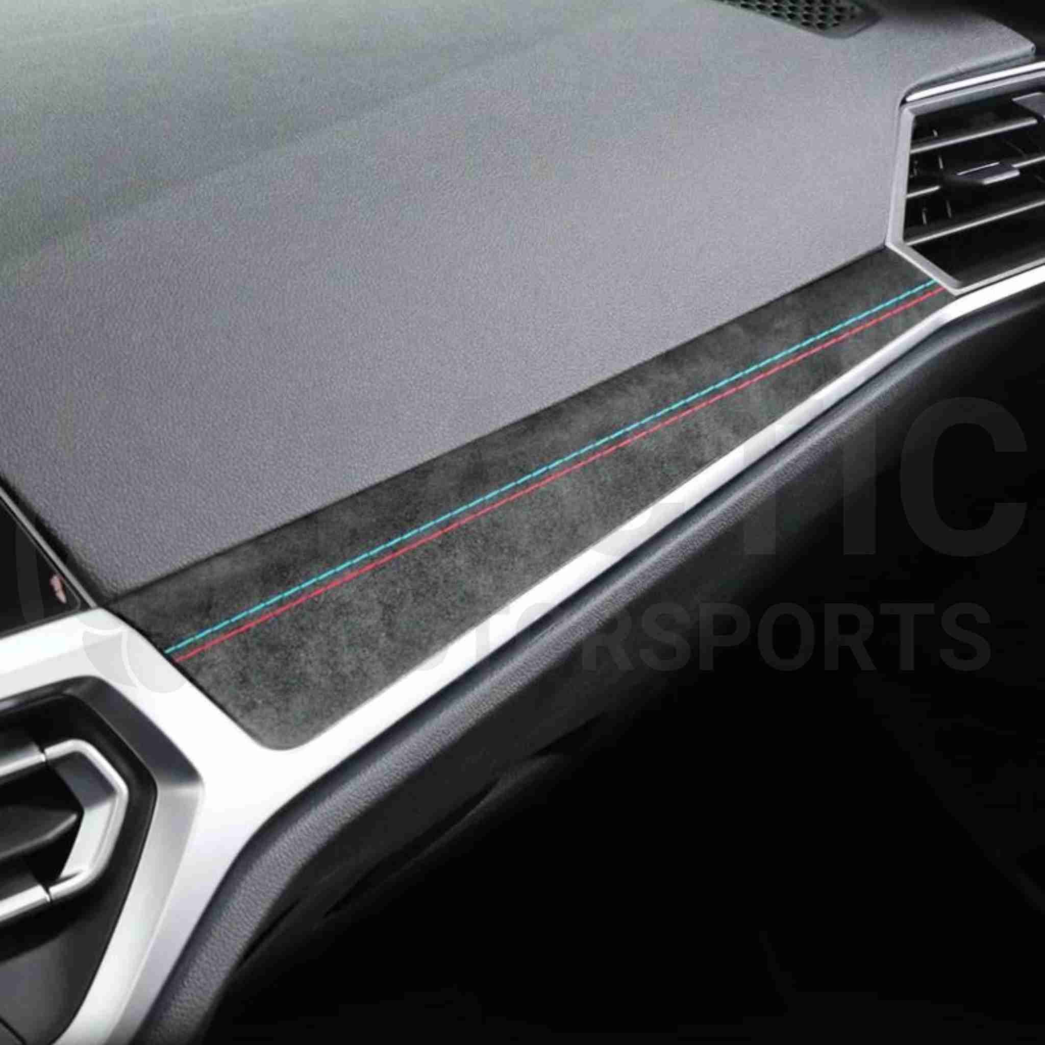 Alcantara-Panel adhesivo decorativo para volante de coche, marco protector  de gamuza para modificación Interior de AITO M5 - AliExpress