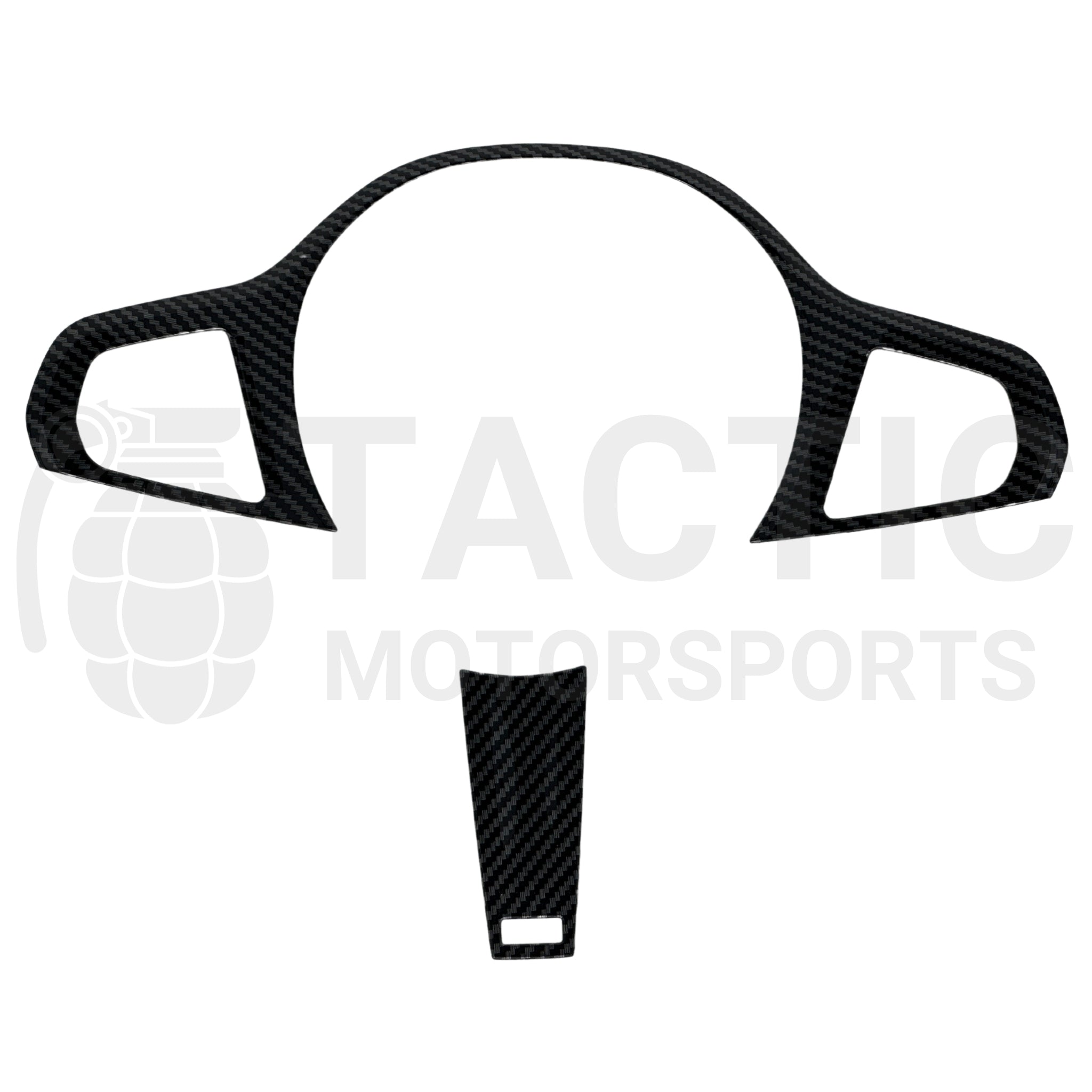 Embellecedor para volante estilo carbono M Sport (adhesivo) - Serie G