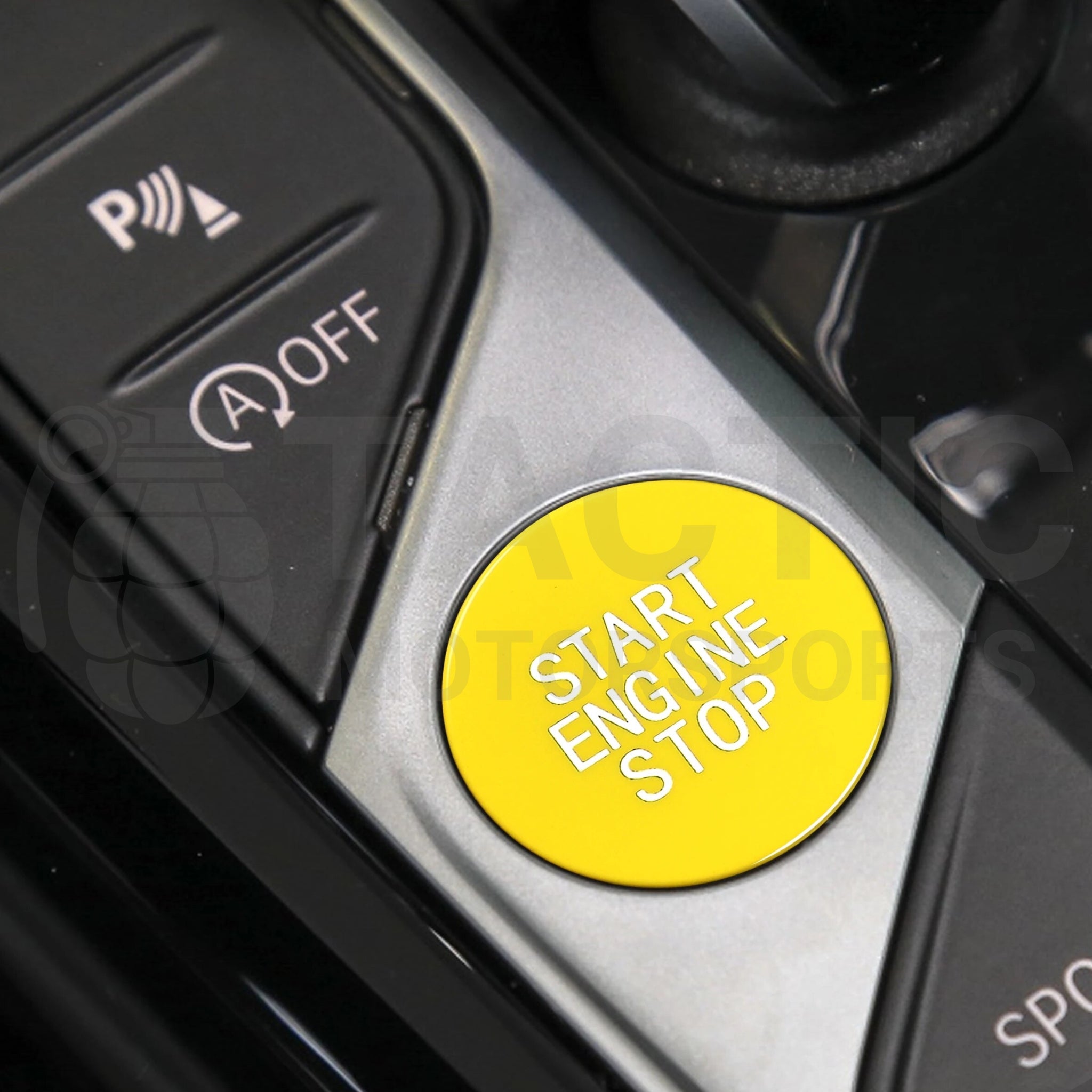 Botón de arranque y parada del motor de color - Serie G