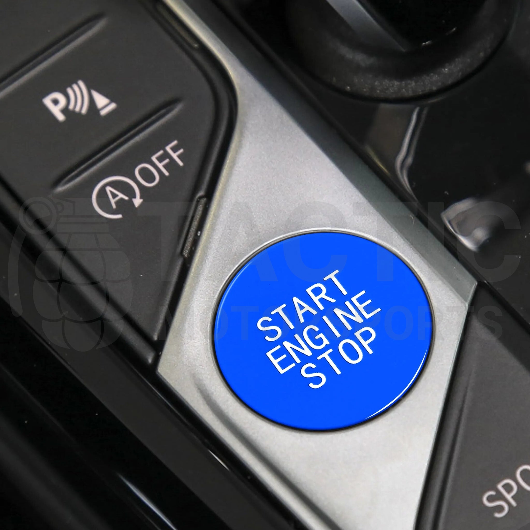 Botón de arranque y parada del motor de color - Serie G