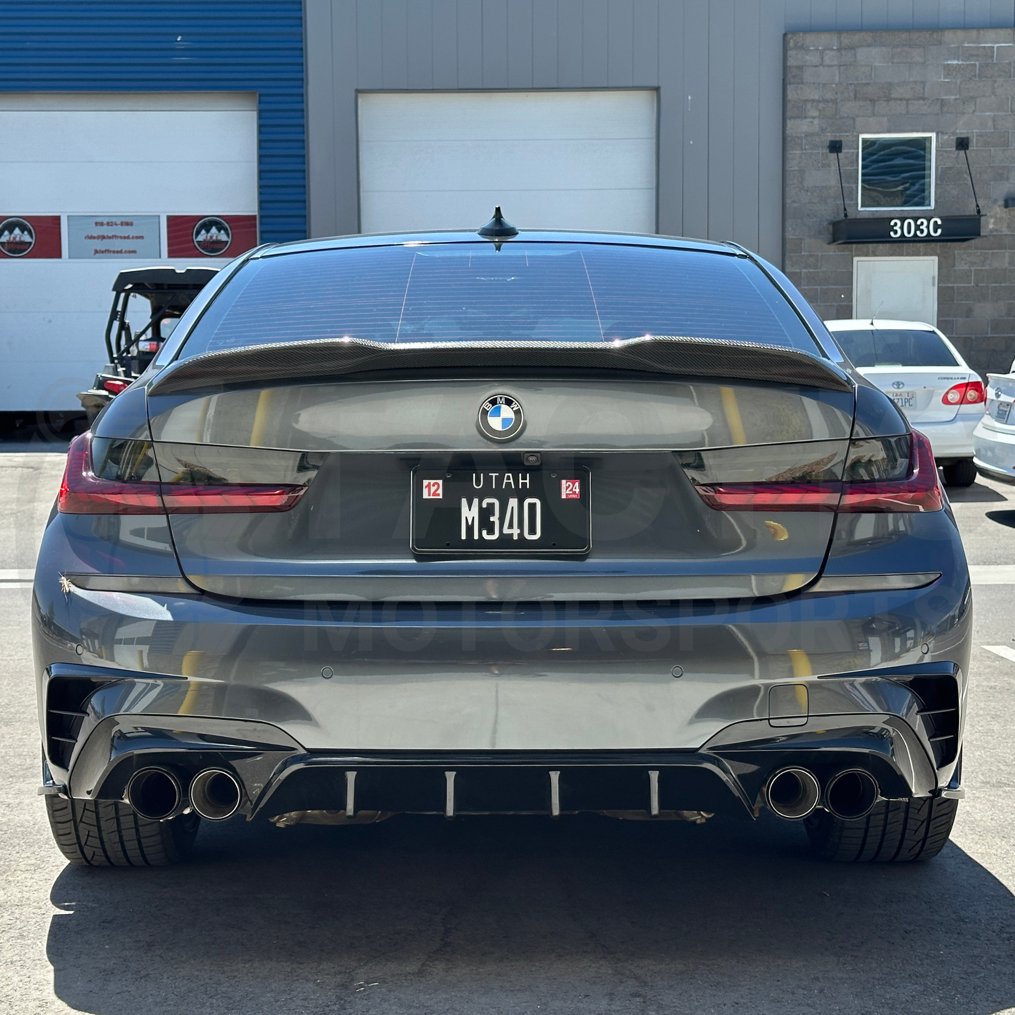 Extensiones de parachoques traseros - Serie 3 G20