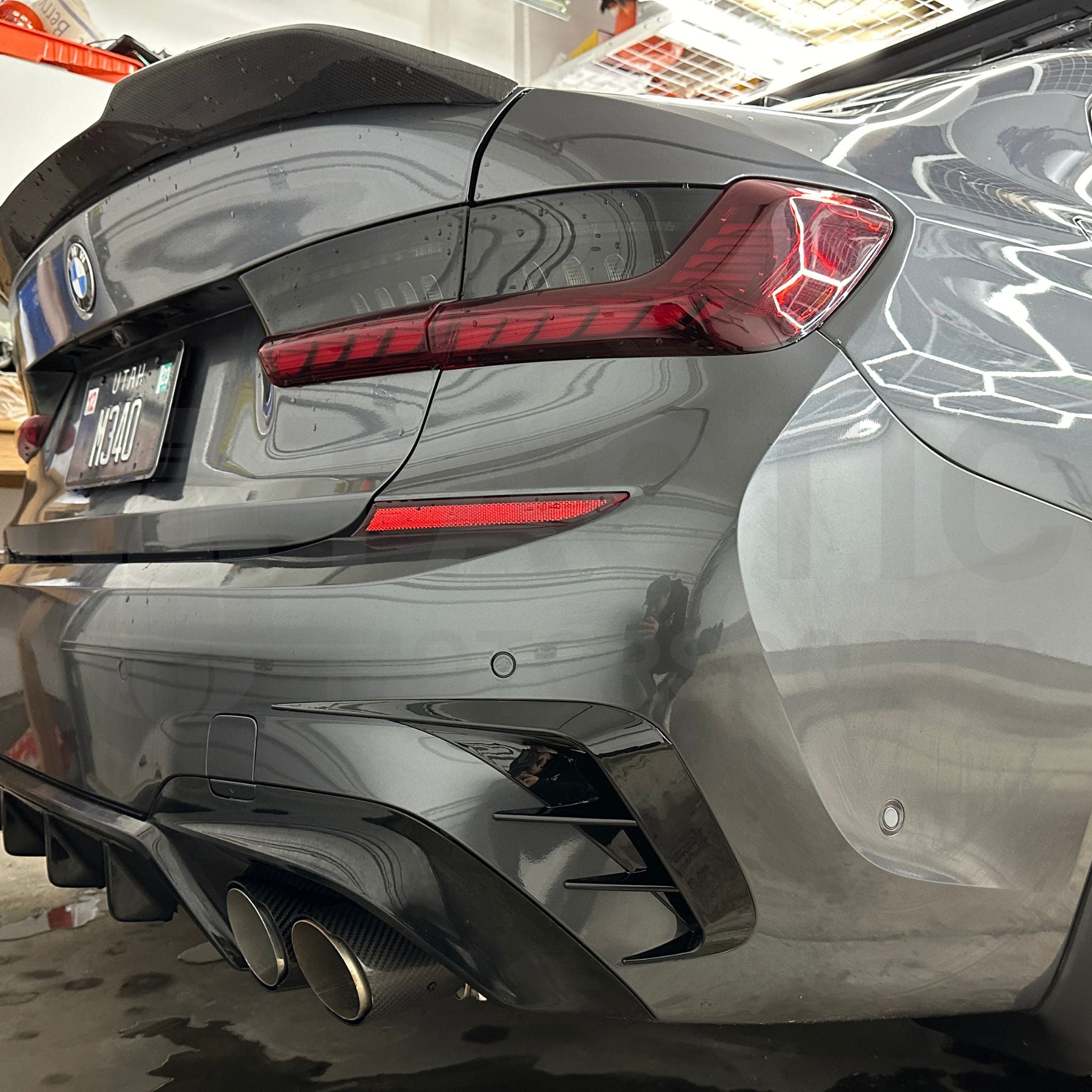 Rear Bumper Fins / Canards - G20 3 Series