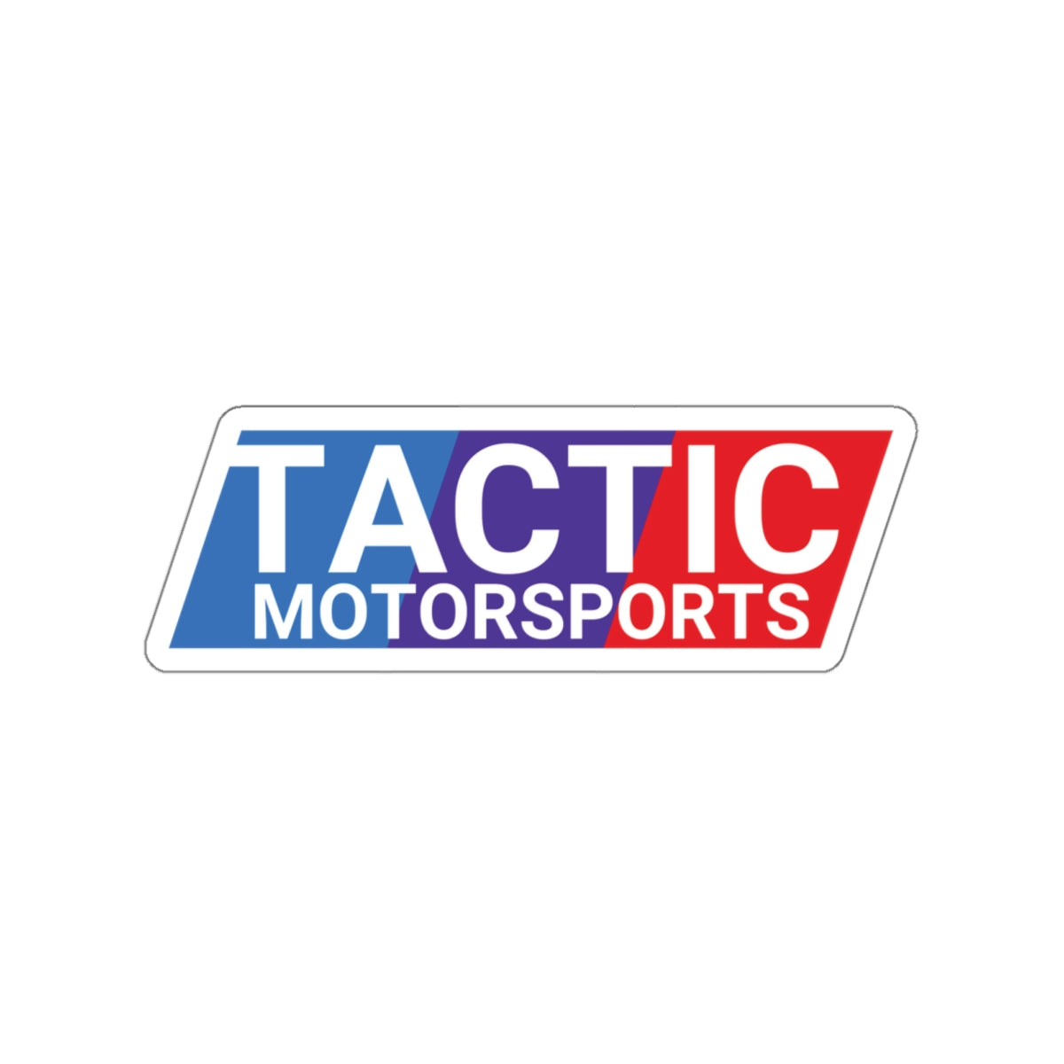 Tactic Motorsports Die-Cut Stickers
