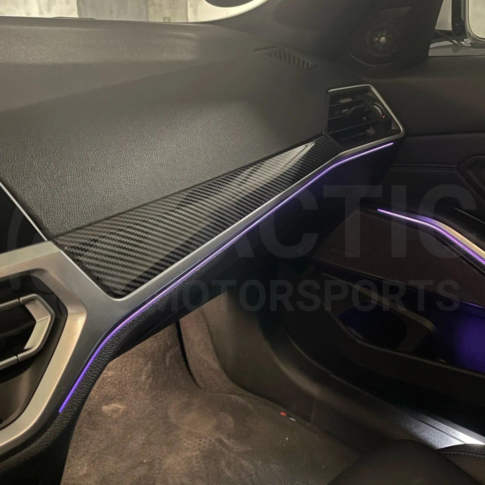 iDrive 7 Carbon Style Innenausstattungsset (zum Aufkleben) – G-Serie